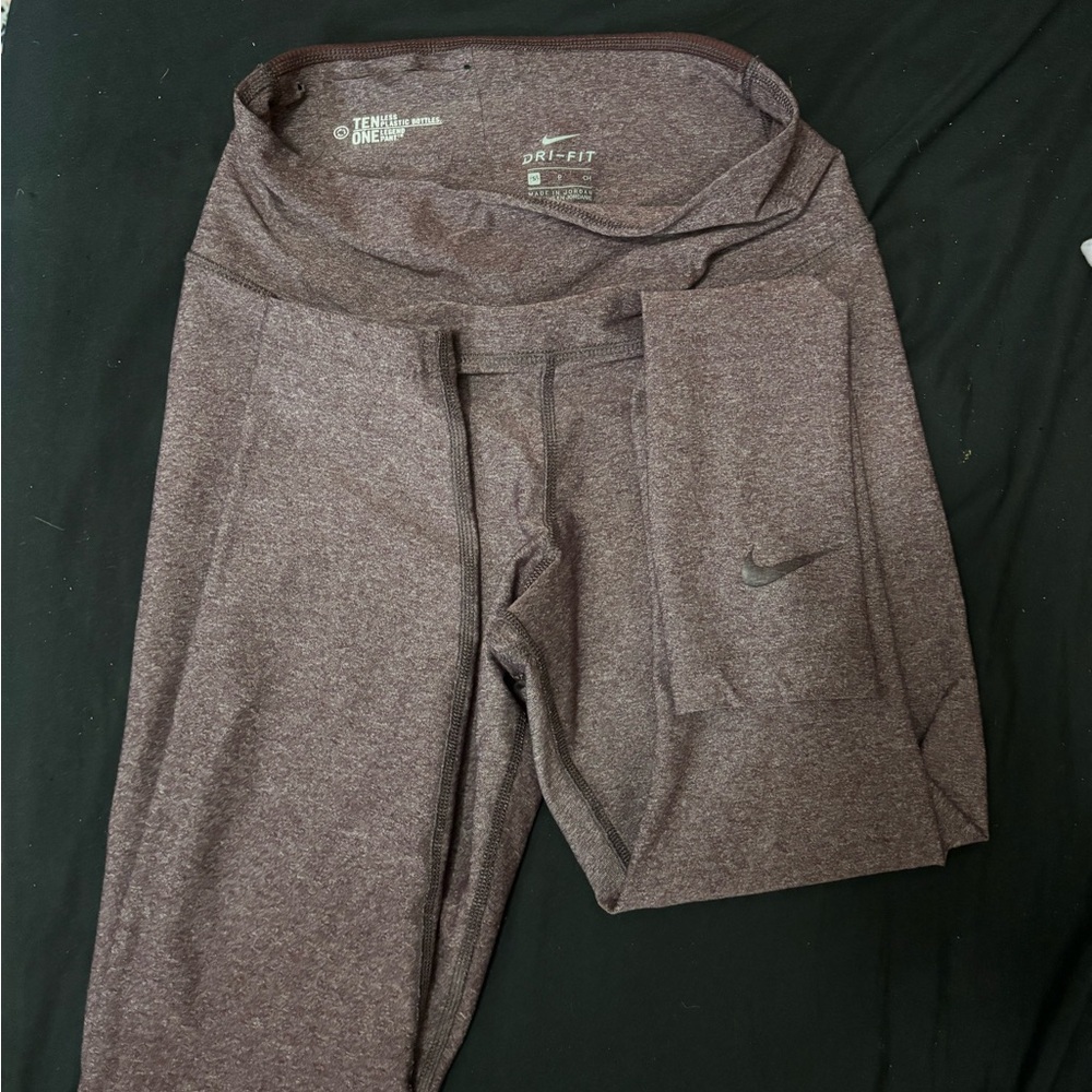 Nike Dri-Fit Maroon Leggings